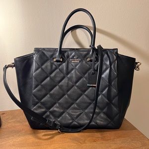 Kate Spade diamond stitched leather bag